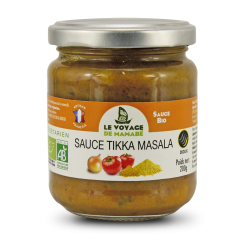 Le Voyage de mamabé - Sauce Tikka masala bio