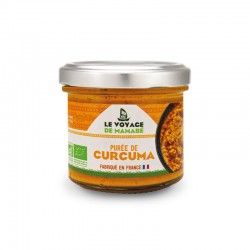 Puree de curcuma bio