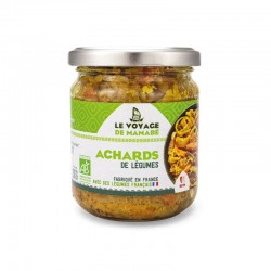 Achards de légumes bio